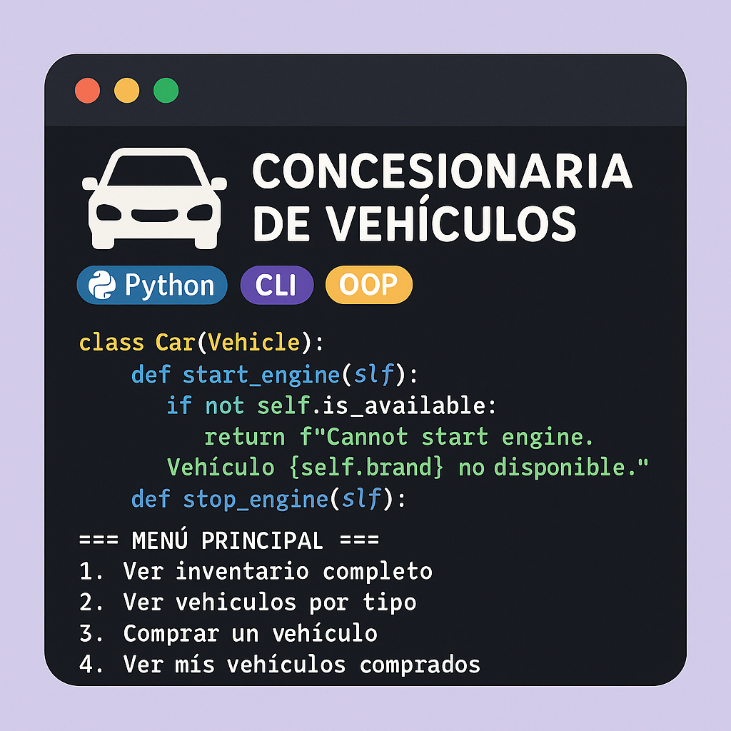 Concesionaria de Vehículos